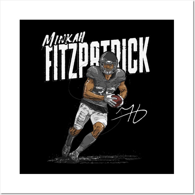 Minkah Fitzpatrick Pittsburgh Chisel Wall Art by Buya_Hamkac